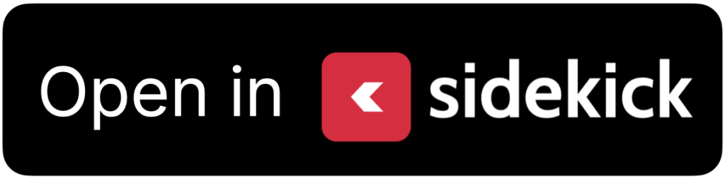 Open in Sidekick